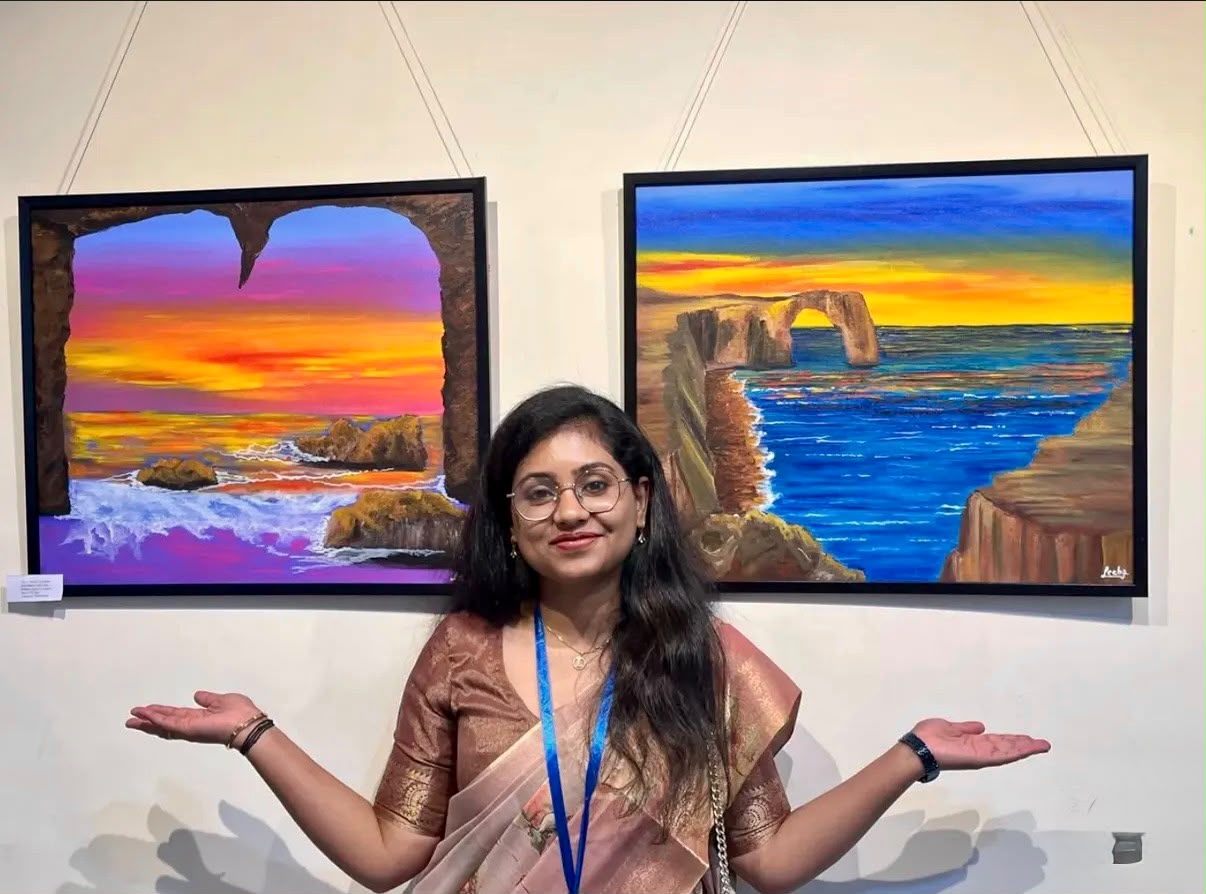 Learn MonoChrome Painting at ArtShades In WaterColours