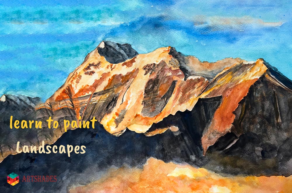 Learn Landscapes Art Painting at ArtShades In WaterColours